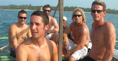 Boat Ride to Surf Reef Break